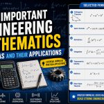 50 Important Engineering Mathematics Formulas and Their Applications