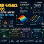 🧮 How Finite Difference Methods Turn Differential Equations Into Computer-Solvable Calculations