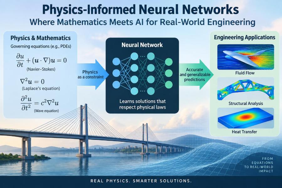 ๐ Breakthrough in Engineering Analysis: How Physics-Informed Neural Networks Combine Math with AI