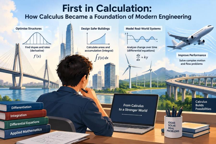 ๐ First in Calculation: How Calculus Became a Foundation of Modern Engineering