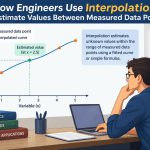 📏 How Engineers Use Interpolation to Estimate Values Between Measured Data Points