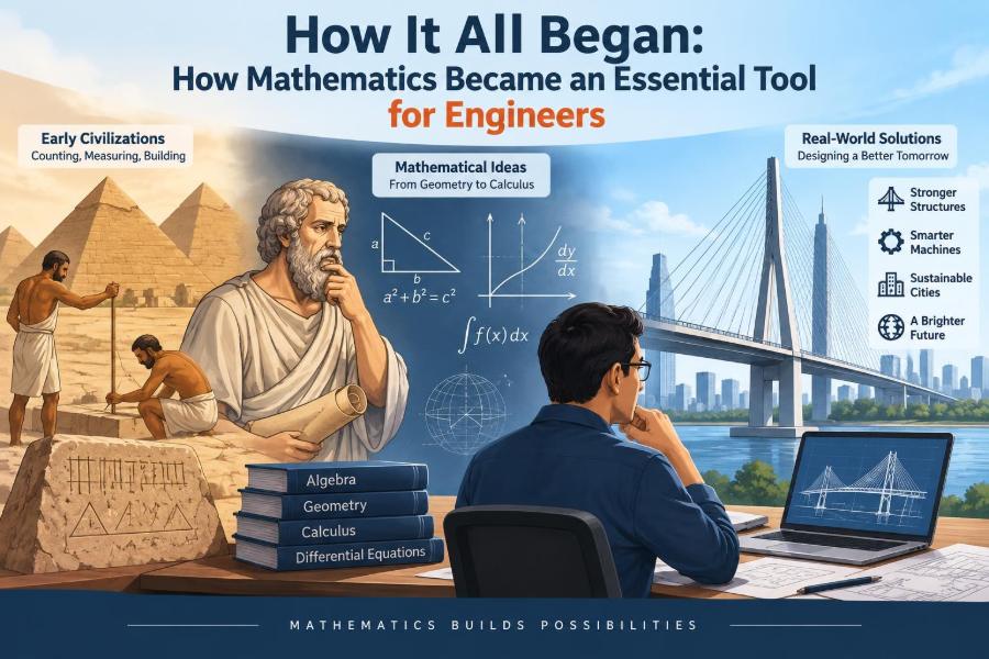 ๐ How It All Began: How Mathematics Became an Essential Tool for Engineers
