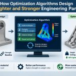 ⚙️ How Optimization Algorithms Design Lighter and Stronger Engineering Parts