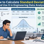 📐 How to Calculate Standard Deviation and Use It in Engineering Data Analysis