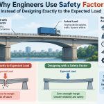 📊 Why Engineers Use Safety Factors Instead of Designing Exactly to the Expected Load