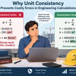 📏 Why Unit Consistency Prevents Costly Errors in Engineering Calculations