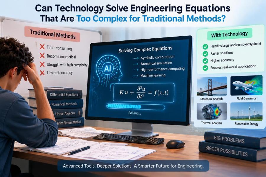 ๐ Can Technology Solve Engineering Equations That Are Too Complex for Traditional Methods?