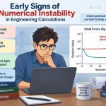 ๐ Early Signs of Numerical Instability in Engineering Calculations