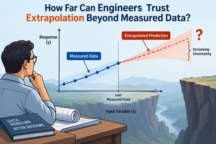 ๐ How Far Can Engineers Trust Extrapolation Beyond Measured Data?