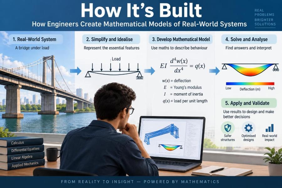 ๐ How Itโs Built: How Engineers Create Mathematical Models of Real-World Systems