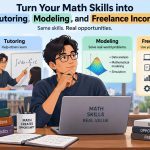 📐 How Strong Math Skills Can Be Turned into Tutoring, Modeling, and Freelance Income