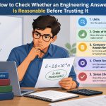 📐 How to Check Whether an Engineering Answer Is Reasonable Before Trusting It