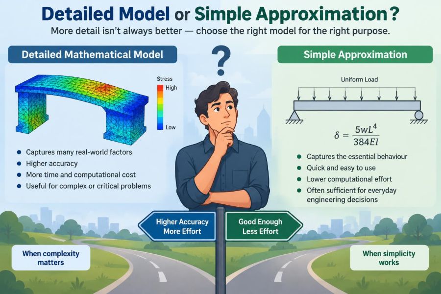 ๐ Is It Worth Building a Detailed Mathematical Model When a Simple Approximation Works?