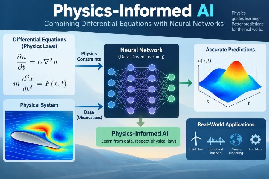 📐 Physics-Informed AI: Why Engineers Are Combining Differential Equations with Neural Networks