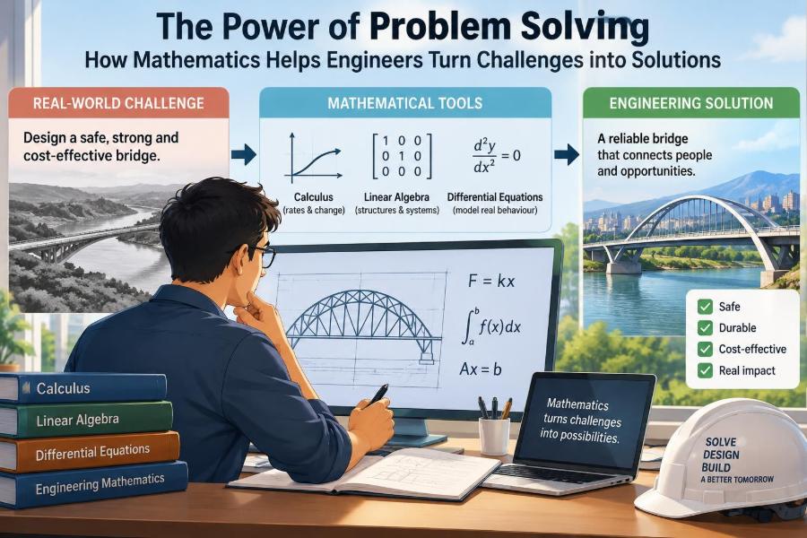 📐 The Power of Problem Solving: How Mathematics Helps Engineers Turn Challenges into Solutions