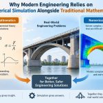📐 Why Modern Engineering Relies on Numerical Simulation Alongside Traditional Mathematics